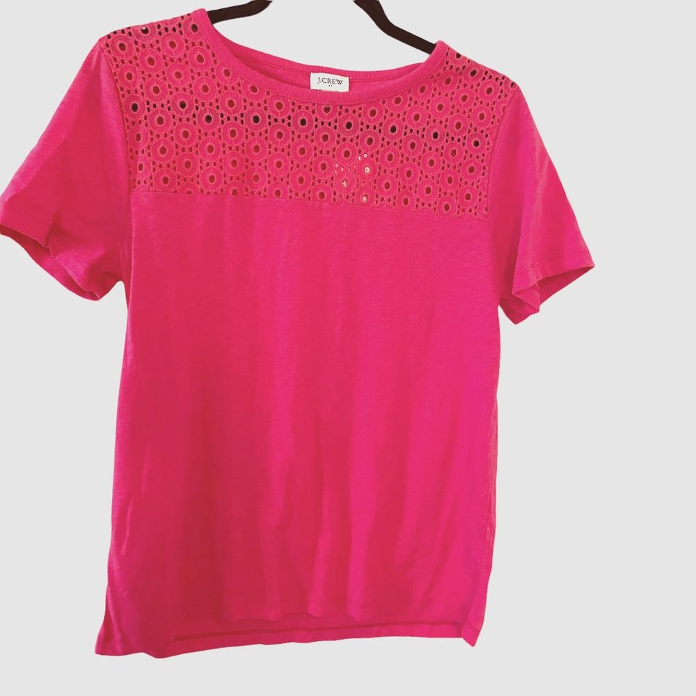 J. Crew Factory Cotton Tee - Picture 2 of 4